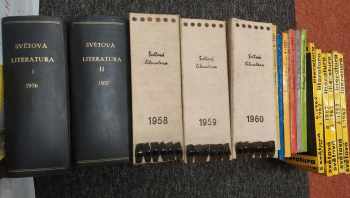 Světová literatura - Revue zahraničních literatur - ročníky 1. až 7.