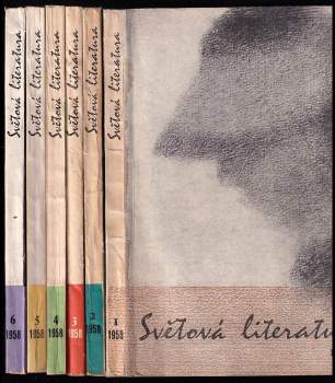 Světová literatura - ročník 3. - čísla 1 - 6 - KOMPLETNÍ ROČNÍK