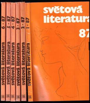 Světová literatura 87 - ročník 32. - čísla 1 - 6 - KOMPLETNÍ ROČNÍK