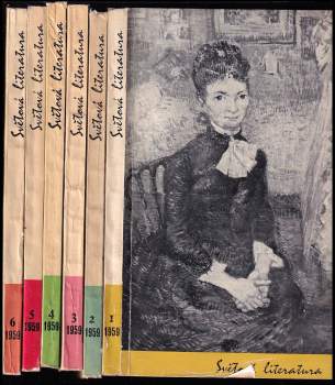 Světová literatura - ročník 4. - čísla 1 - 6 - KOMPLETNÍ ROČNÍK