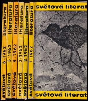 Světová literatura 1962 - ročník 7. - čísla 1 - 6 - KOMPLETNÍ ROČNÍK