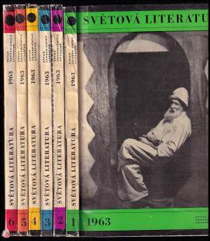 Světová literatura - ročník 8. - čísla 1 - 6 - KOMPLETNÍ ROČNÍK