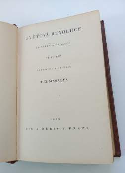 Světová revoluce : za války a ve válce, 1914-1918