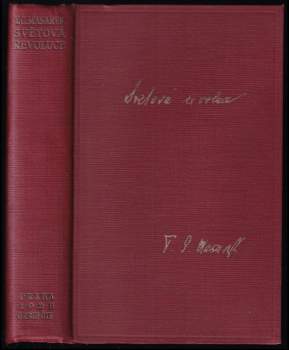 Světová revoluce : za války a ve válce, 1914-1918