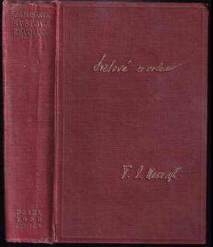 Světová revoluce : za války a ve válce, 1914-1918