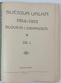 Světová válka 1914-1915 slovem i obrazem