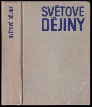 Jaroslav Charvát: Světové dějiny