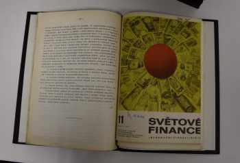 Světové finance - Informační čtrnáctideník : 15 svazků Komplet ročníky 1967, 1968, 1969 + 9 čísel z 1970