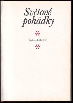 Zdeněk Karel Slabý: Světové pohádky