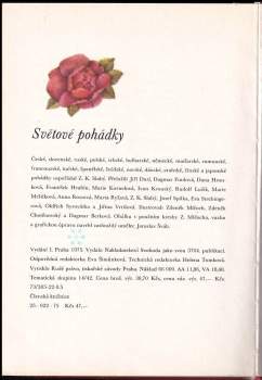 Zdeněk Karel Slabý: Světové pohádky