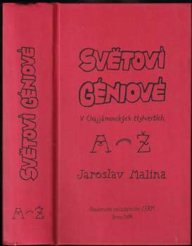 Světoví géniové v chajjámovských čtyřverších : A-Ž