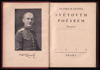 Oldřich Zemek: Světovým požárem