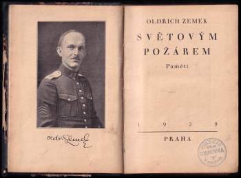 Oldřich Zemek: Světovým požárem