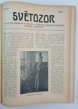 Světozor, KOMPLETNÍ PRVNÍ POLOLETÍ