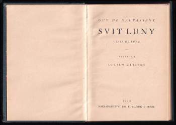 Guy de Maupassant: Svit luny