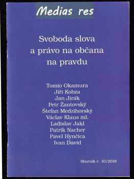 Svoboda slova a právo občana na pravdu