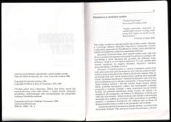 Milton Friedman: Svoboda volby