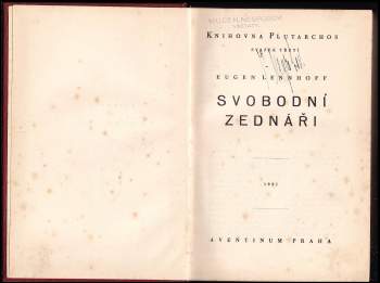 Eugen Lennhoff: Svobodní zednáři