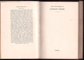 Søren Aabye Kierkegaard: Svůdcův deník