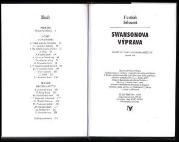 František Běhounek: Swansonova výprava