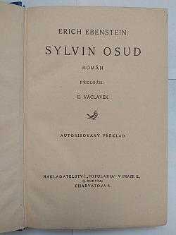 Sylvin osud