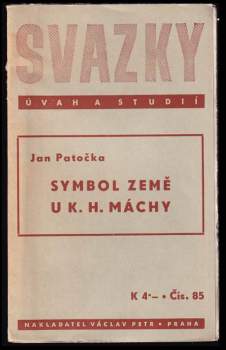 Symbol země u K.H. Máchy