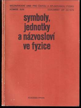 Symboly, jednotky a názvosloví ve fyzice