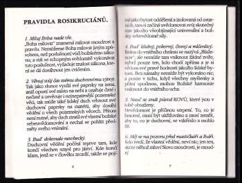 Franz Hartmann: Symboly Rosikruciánů