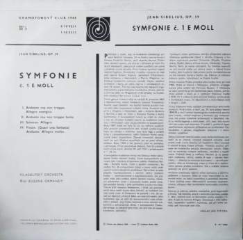 Jean Sibelius: Symfonie Č. 1 E Moll, Op. 39