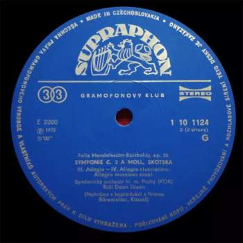 The Prague Symphony Orchestra: Symfonie Č. 3 A Moll, Skotská