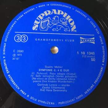 The Czech Philharmonic Orchestra: Symfonie Č. 4