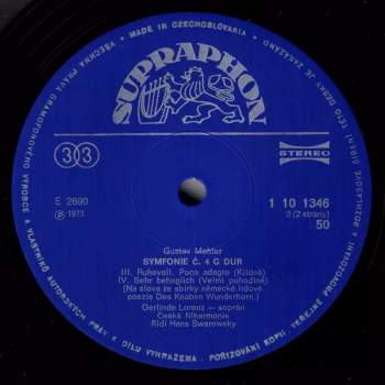 The Czech Philharmonic Orchestra: Symfonie Č. 4