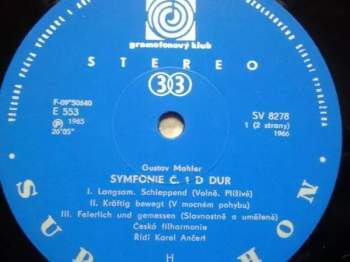 Gustav Mahler: Symfonie Č.1.