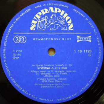 Wolfgang Amadeus Mozart: Symphony No. 33 In B Flat Major / Symphony No. 34 In C Major