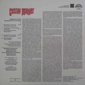 The Czech Philharmonic Orchestra: Symphony No˚ 4