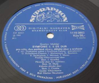 The Czech Philharmonic Orchestra: Symphony No˚ 8