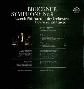 The Czech Philharmonic Orchestra: Symphony No.9