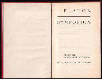 Platón: Symposion