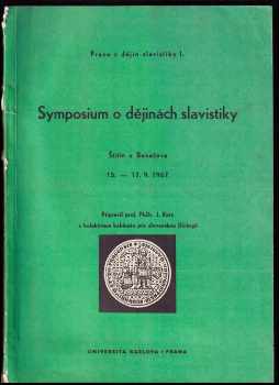 Symposium o dějinách slavistiky