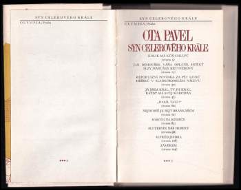 Ota Pavel: Syn celerového krále