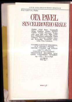 Ota Pavel: Syn celerového krále