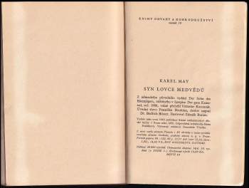 Karl May: Syn lovce medvědů