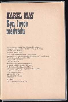 Karl May: Syn lovce medvědů