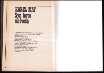 Karl May: Syn lovce medvědů