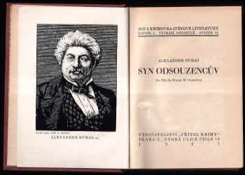 Alexandre Dumas: Syn odsouzencův