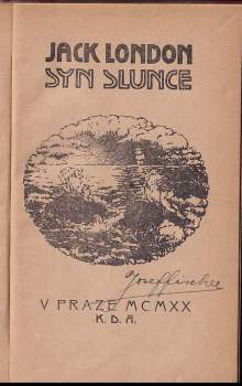 Jack London: Syn slunce