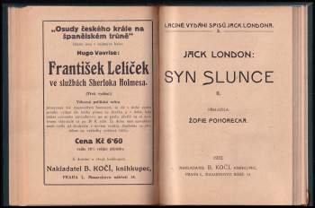 Jack London: Syn slunce