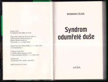 Roman Cílek: Syndrom odumřelé duše