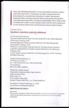 Christian Stock: Syndrom vyhoření a jak jej zvládnout