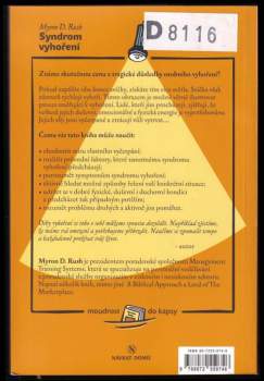 Myron D Rush: Syndrom vyhoření